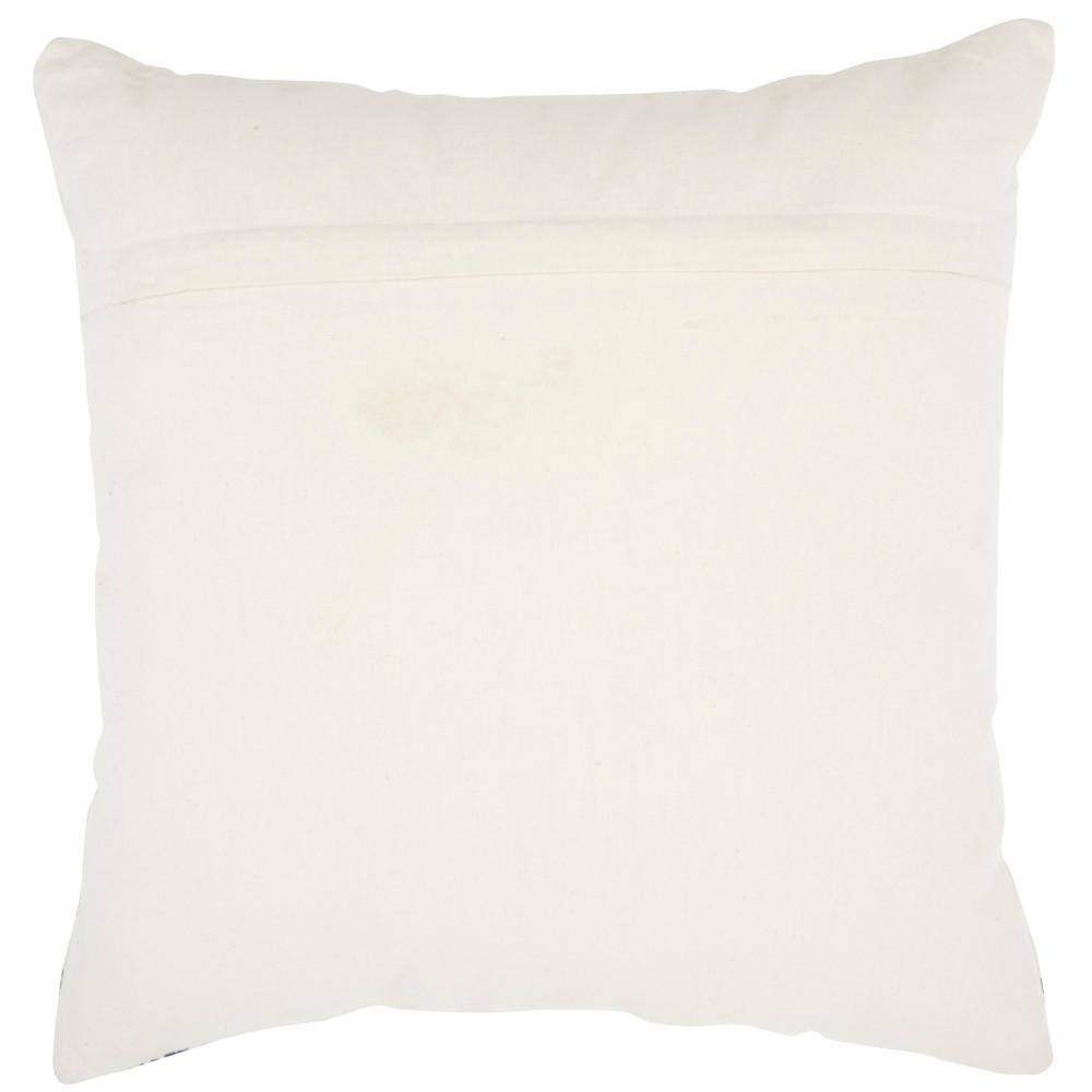 20"x20" Red and White Striped Square Throw Pillow