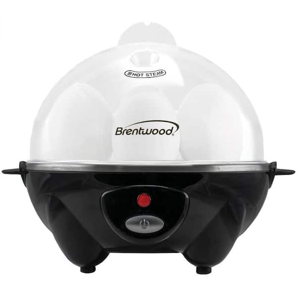 Electric 7 Egg Cooker with Auto Shut Off in Black