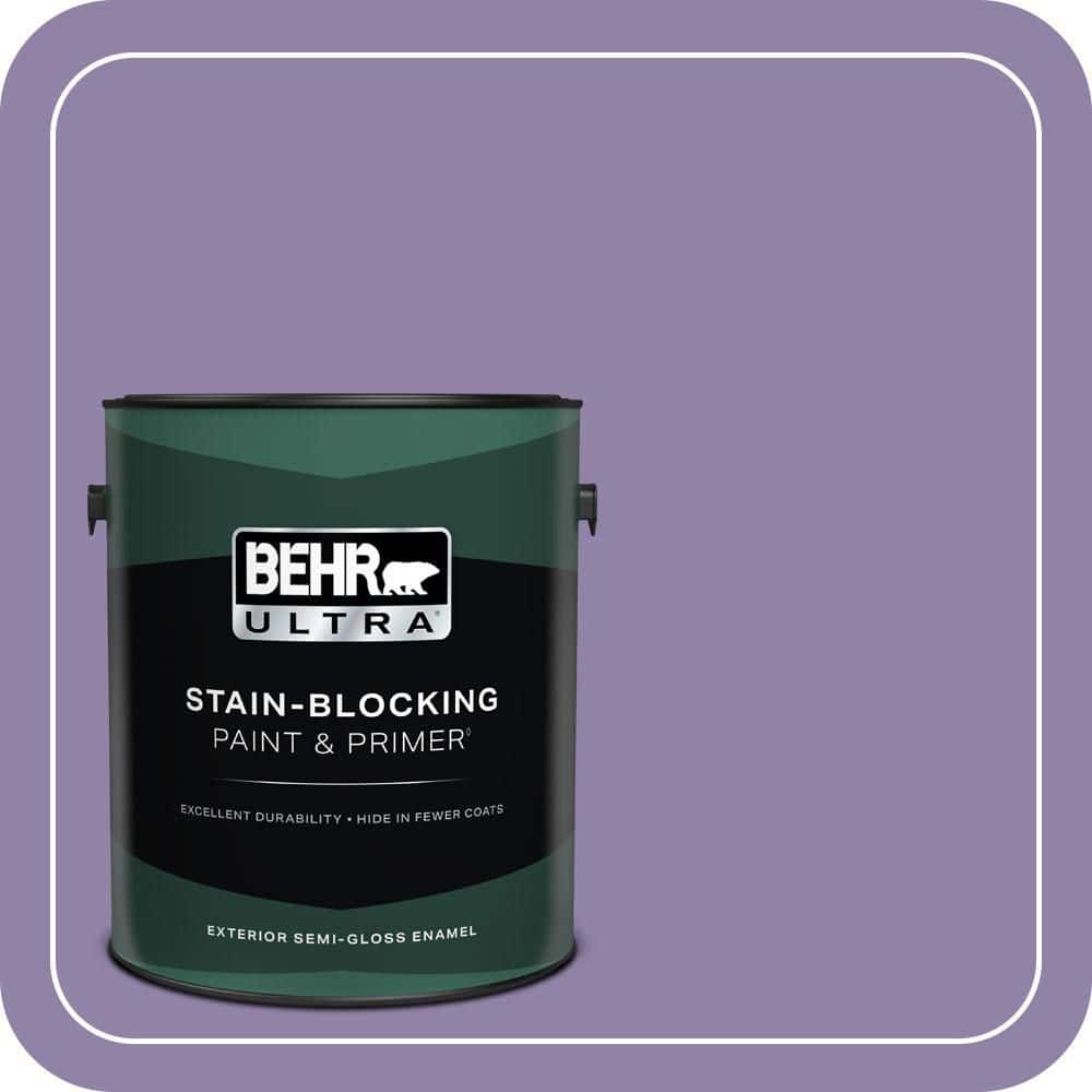 1 gal. #650D-5 Fabulous Grape Semi-Gloss Enamel Exterior Paint & Primer price history on PriceWatchPro