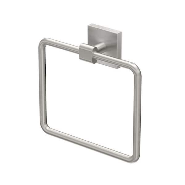 Gatco Form Towel Ring in Brushed Nickel