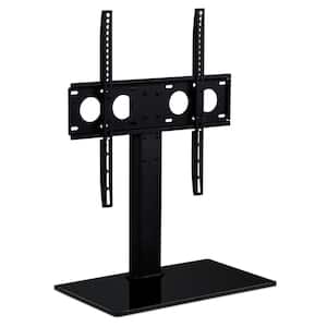 VEVOR TV Stand Mount for 32 to 55 in. TVs Height Adjustable Swivel TV Stand  with Tempered Glass Base for Bedroom, Living Room LDDSZJGDZXG55I5UNV0 - The  Home Depot