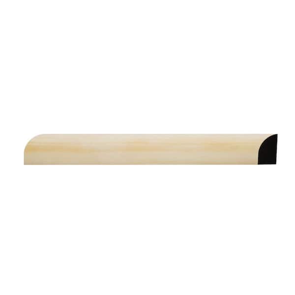 Ekena Millwork WM129 0.44 in. D x 0.69 in. W x 6 in. L Wood (Pine) Baseboard Moulding Sample