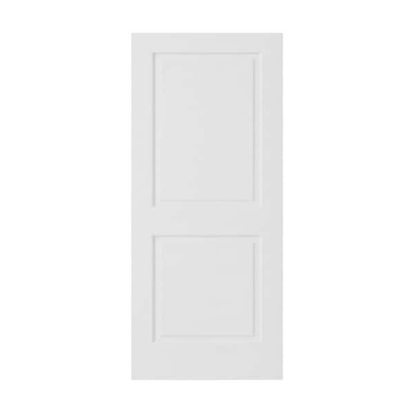 Masonite 32 in. x 80 in. 2 Panel Smooth Solid Core Primed