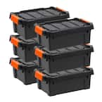 Performance Tool W54012 Heavy Duty Plastic Organizer Tool Box for Workshops  and Garages, Black, 12.6 inches : : Tools & Home Improvement