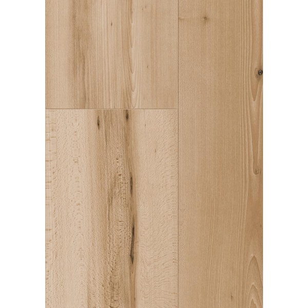 Master Floor Scalla Beech 7.6 in. W Light Brown/Oak Textured Laminate Flooring (25.86 sq. ft./carton)