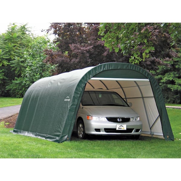 ShelterLogic 12' x 20' x 8' Round Style Shelter Green