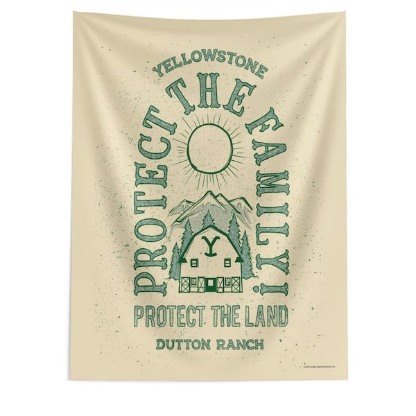 THE NORTHWEST GROUP Paramount Yellowstone Dutton Ranch Printed Wall Hanging