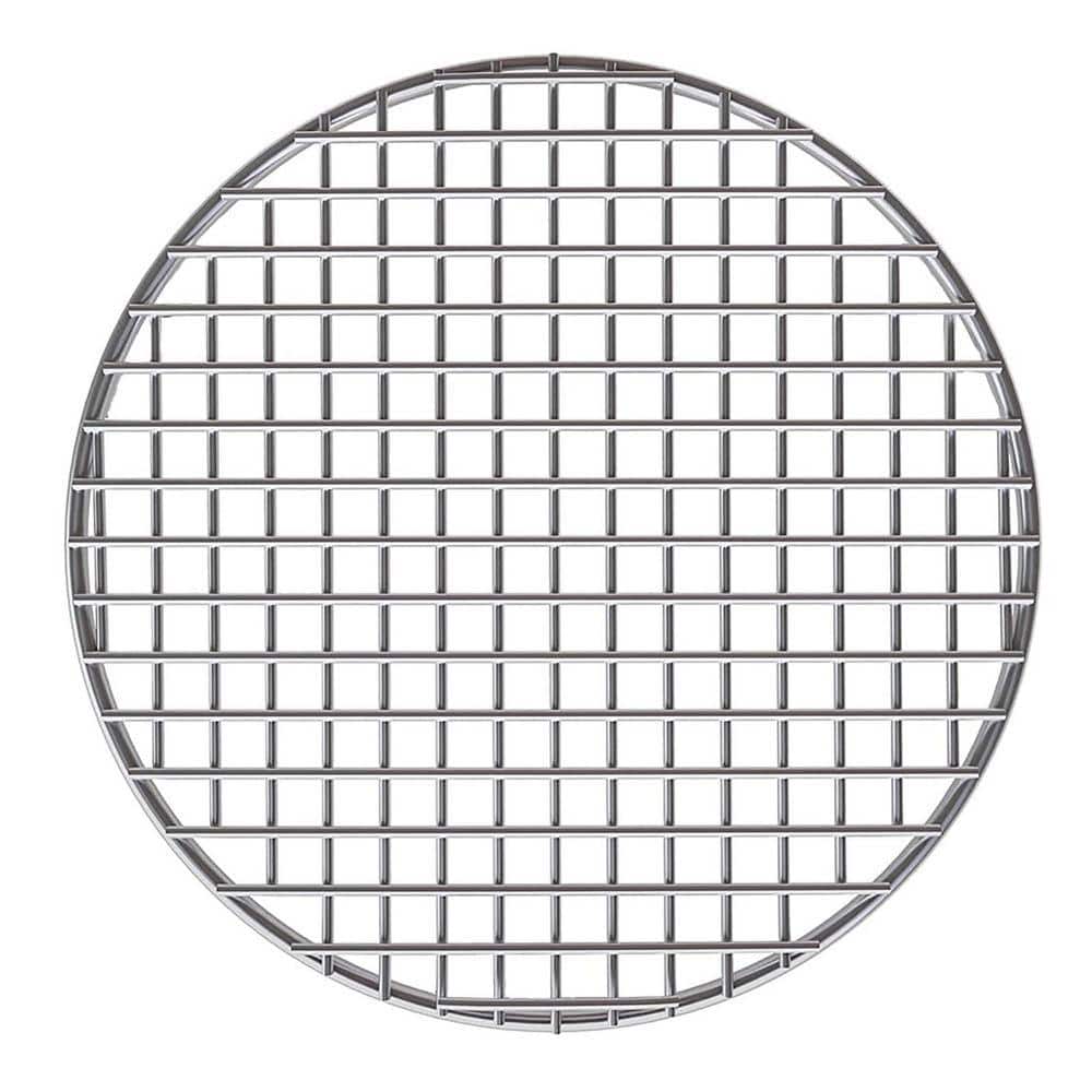 JFVKAF Stainless Steel Round Silver Cooking Rack Barbecue Grill Wire ...
