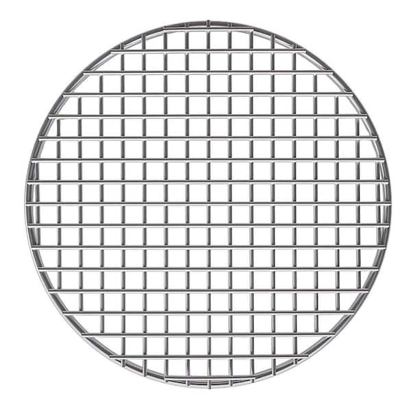 Stainless Steel Round Silver Cooking Rack Barbecue Grill Wire Cooling Rack for Oven Air Fryer Pressure Cooker