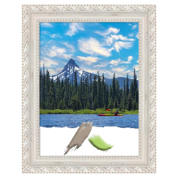 Amanti Art Opera Off White Wood Picture Frame Opening Size 18 x 24 in.