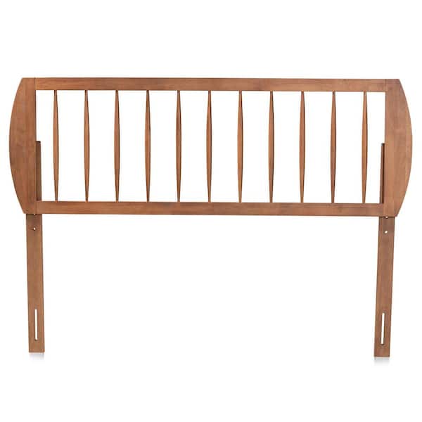 Baxton Studio Norman Brown Queen Headboard