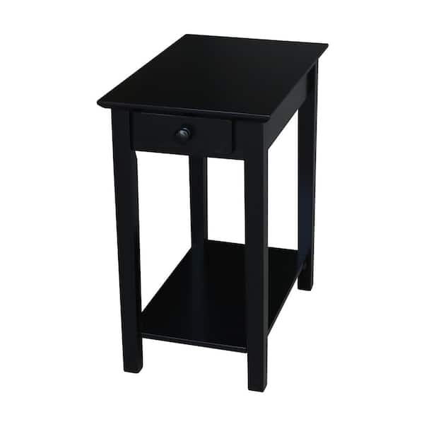 international concepts shaker end table tall