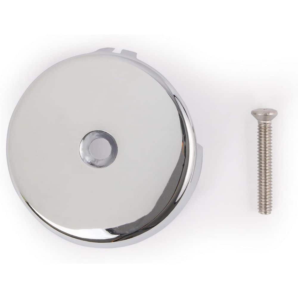 Overflow Faceplate for Tub 1 Hole Bathtub Faceplate with Matching Screw Universal Fit Polished Chrome Finish price history on PriceWatchPro