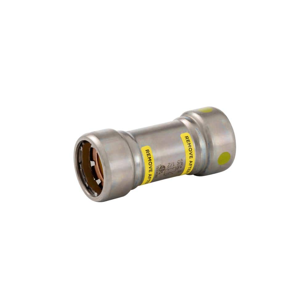 1/2 in. Carbon Steel Press x Press Coupling Fitting No Stop price history on PriceWatchPro