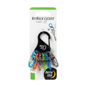 Keyrack Locker S-Biner in Black