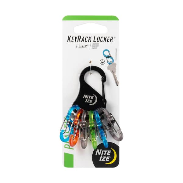 Nite Ize Keyrack Locker S-Biner in Black