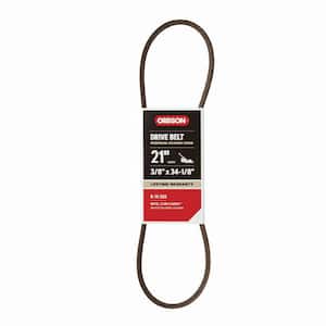 Replacement Belt 3/8 in. x 34-1/8 in. for 21 in. Deck Walk-behind Mowers, Fits MTD and Cub Cadet (R-75-502)
