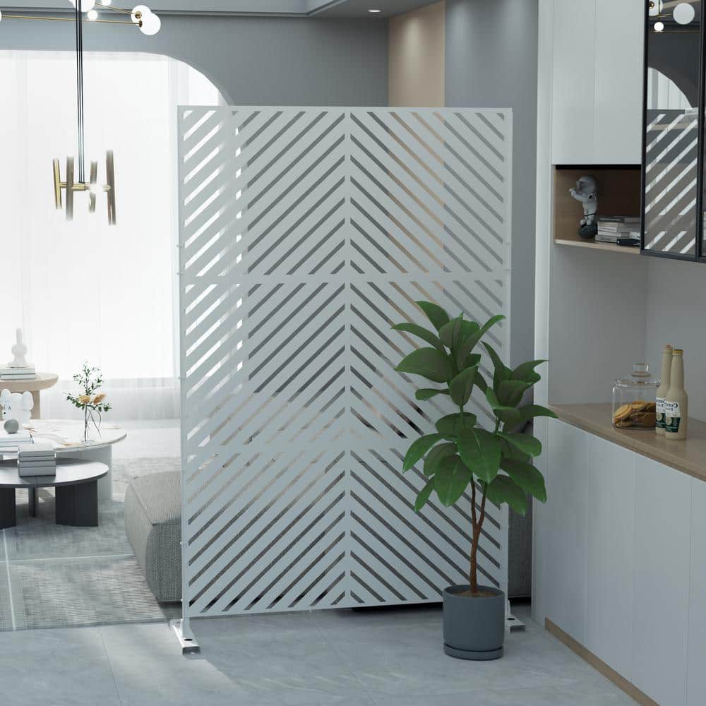 Reviews for Seafuloy 76 in. H x 47.2 in. W Privacy Screen with Stand