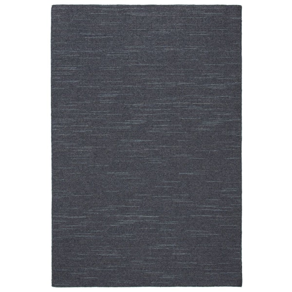 SAFAVIEH Kilim Dark Grey 8 ft. x 10 ft. Solid Color Area Rug