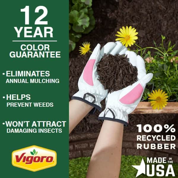 75 cu. ft. Brown Shredded Rubber Mulch (50 Bags)