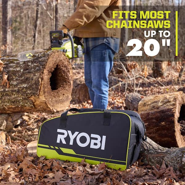 Universal Chainsaw Bag, Chain Saw Protective Case Chainsaw Storage Organizer Outdoors Lawn Mower Accessories Holder Bag
