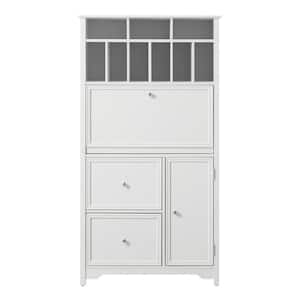 Bradstone White Secretary Desk