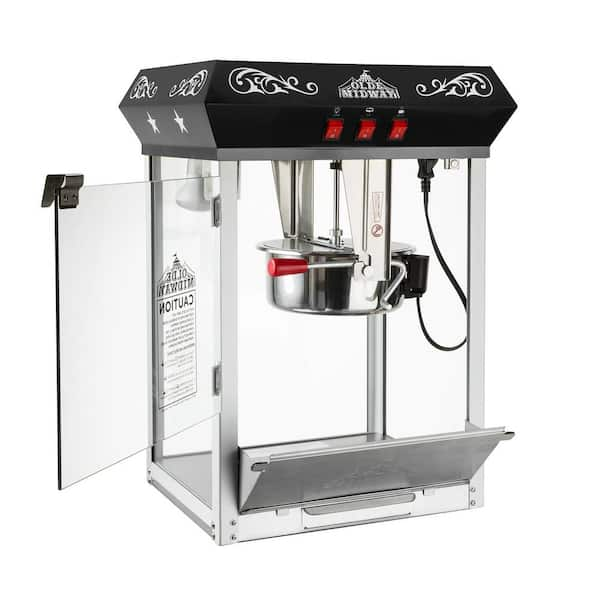 https://images.thdstatic.com/productImages/ac717033-ca6b-4b11-a0f9-e9d43ecc01dd/svn/black-olde-midway-popcorn-machines-pop-1000-blk-4f_600.jpg