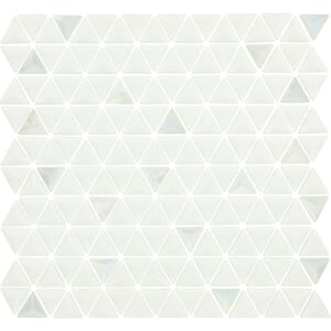 Starcastle Celestial 12 in. x 11 in. Glass Triangle Mosaic Tile (11.77 sq. ft./Case)