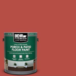 1 gal. #M160-7 Raging Bull Low-Lustre Enamel Interior/Exterior Porch and Patio Floor Paint