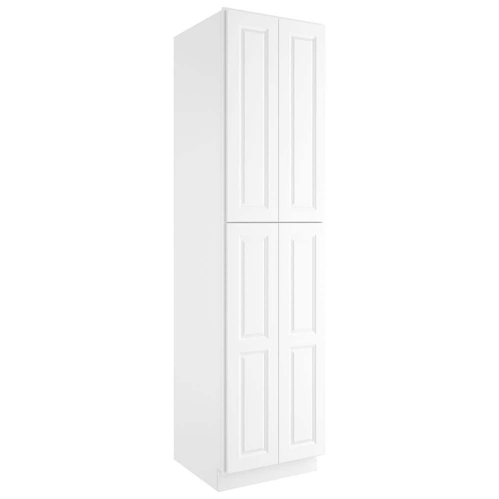 24-in W X 24-in D X 96-in H in Traditional White Plywood Ready to Assemble Floor Wall Pantry Kitchen Cabinet price history on PriceWatchPro