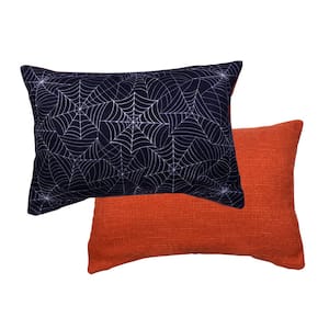 Spooky Halloween Reversible Pillow Cover