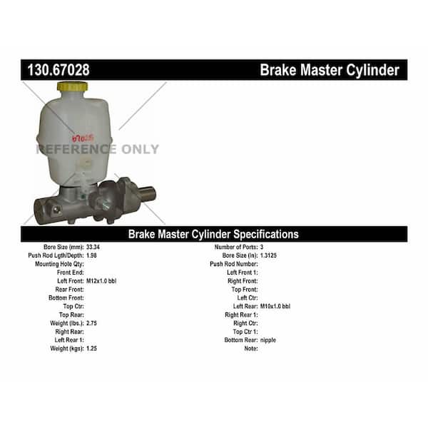 Centric Parts Brake Master Cylinder