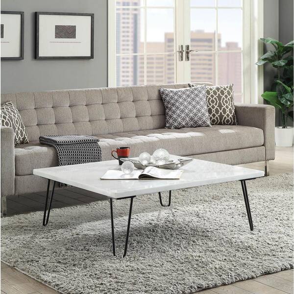 wetiny 20 in. Natural Small Rectangle Wood Coffee Table 1206190111AAD - The  Home Depot