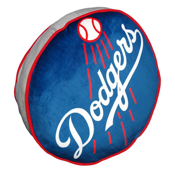 THE NORTHWEST GROUP 15 in. Dodgers Multi Color Polyester Cloud Standard Pillow