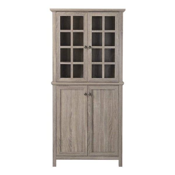 Homestar Reclaimed Wood China Cabinet