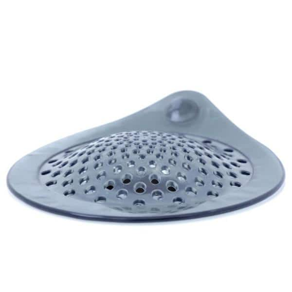 SlipX Solutions Water Drop Hair Catcher - Gray, 5 x 0.5 in - Fry's