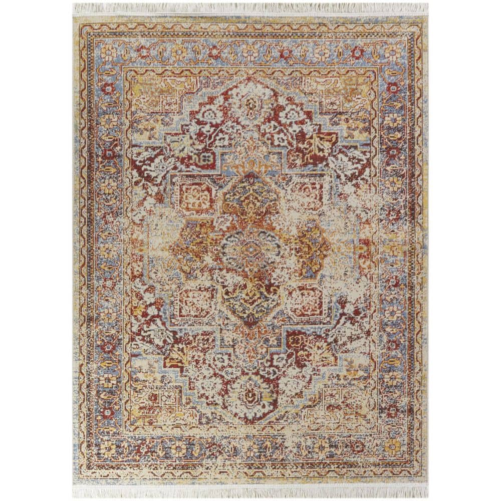 BALTA Alekhine Cream 7 ft. 10 in. x 10 ft. Oriental Area Rug 3095361 The Home Depot