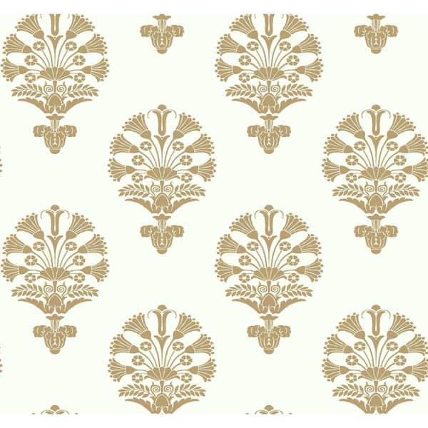 York Wallcoverings 60.75 sq. ft. Marbled Endpaper Wallpaper