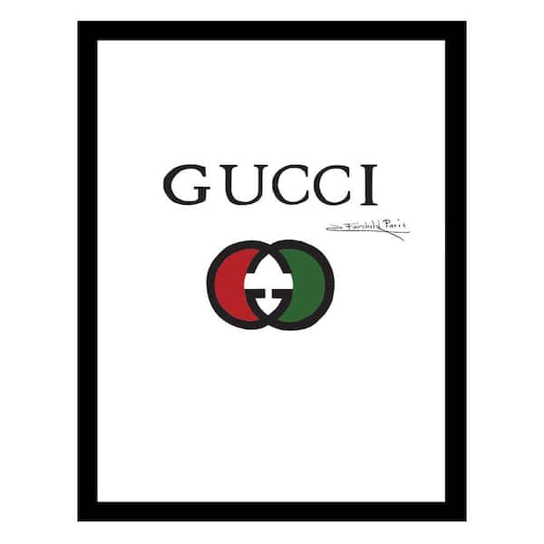 VENICE BEACH Collections Designer Fashion Logo by Fairchild Paris Framed Graphic Print Abstract Poster Art Print 18 in. x 14 in.