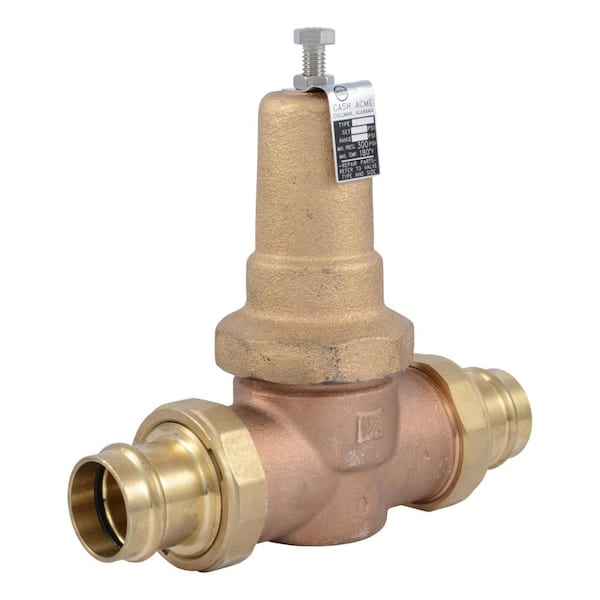 1-1/4-in Copper Press EB45 Pressure Regulating Valve Poly Top