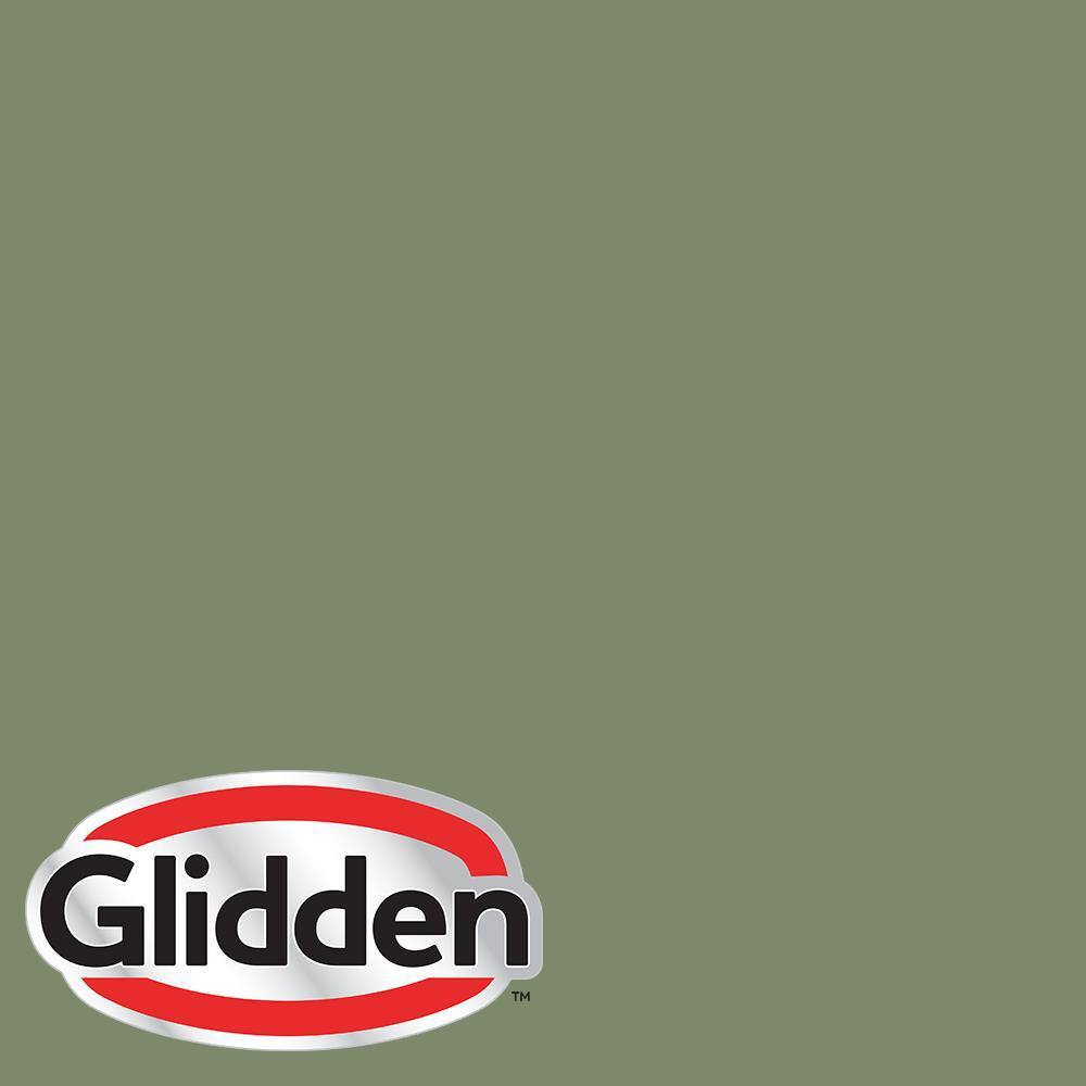 Glidden Essentials 1 gal. HDPG51D Army Fatigue Green Flat