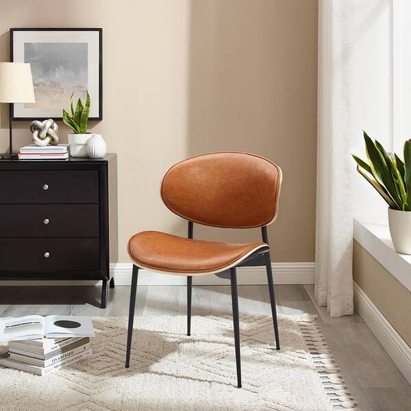 faux leather dining chairs