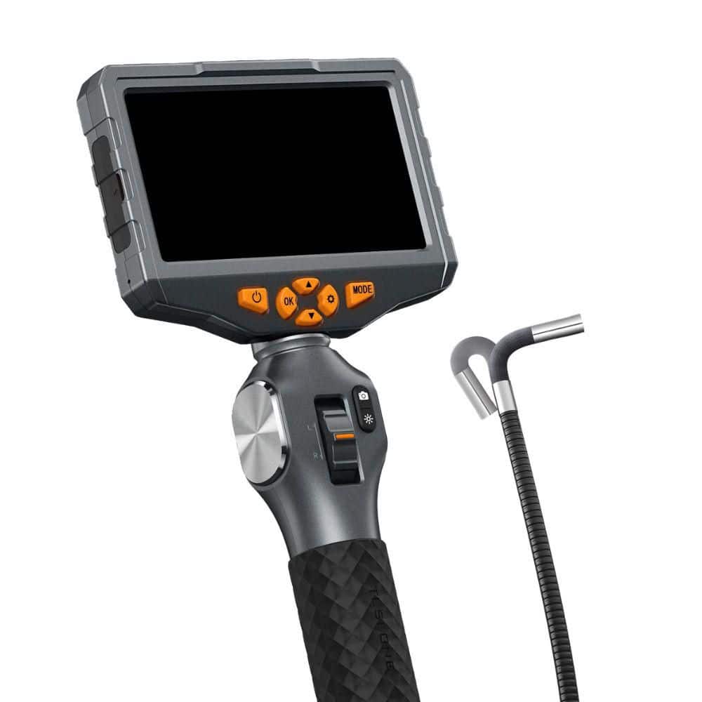 デジタル内視鏡　NTS200 　3.5インチ　5m Teslong TD500 2-Way Articulating Inspection Camera, 3000 mAh