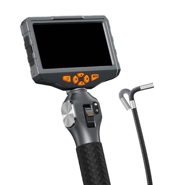 TD500 2-Way Articulating Inspection Camera, 3000 mAh Battery1. 5 m (5 ft) Probe, 8.5 mm (0.33 in) Diameter Sewer Camera