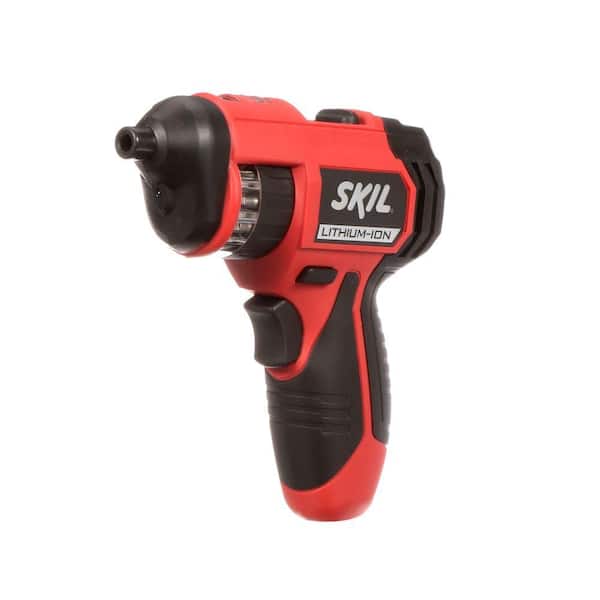 Skil 4 Volt Max Lithium-Ion Cordless 360 Degree Quick-Select Screwdriver with LED Light