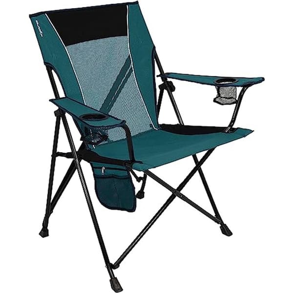 Unbranded Fawey Portable Cayman Blue Iguana Polyester Outdoor Patio Chair