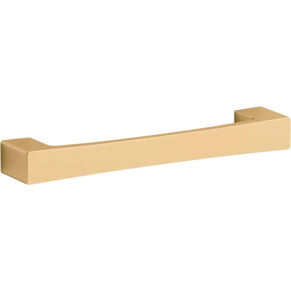 Honesty 5 in. (127 mm) Center-to-Center Vibrant Brushed Moderne Brass Drawer Bar Pull price history on PriceWatchPro