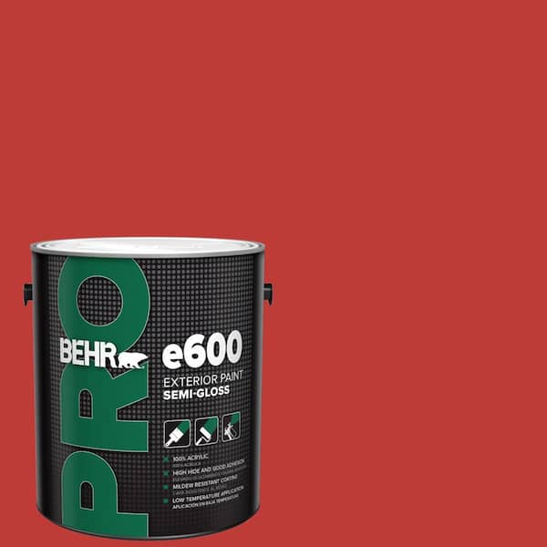 1 gal. #P150-7 Flirt Alert Semi-Gloss Acrylic Exterior Paint
