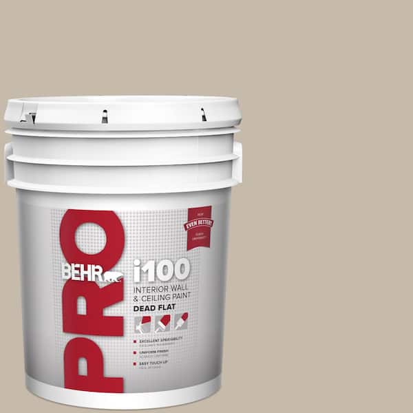 BEHR PRO 5 gal. #730C-3 Castle Path Dead Flat Interior Paint