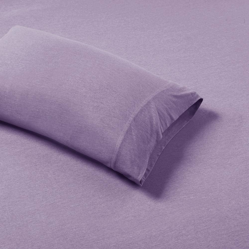 Purple Queen Jersey Knit Cotton Blend Sheet Set